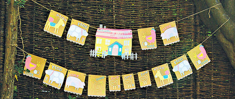 Happy Little Farm Garland