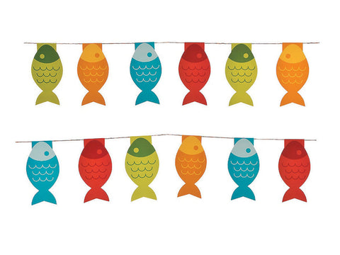 Little Fisherman Fish Pennant Garland