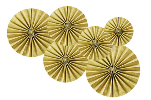 Gold Set Hanging Fans