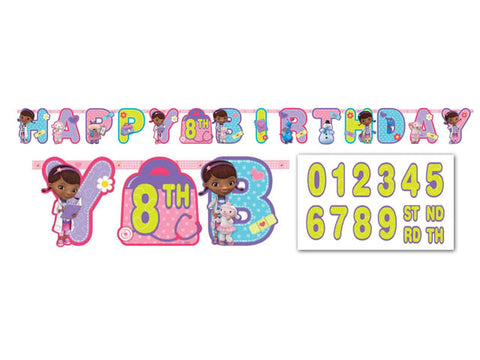 Doc Mcstuffins Add-an-Age Jointed Banner