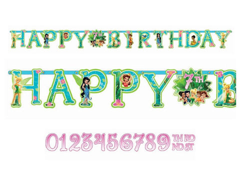 Tinkerbell Add-an-Age Jointed Banner