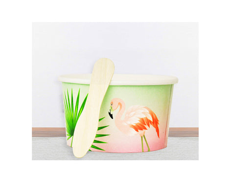 Mod Flamingo treat cups