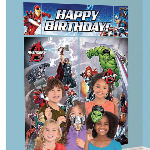 Avengers Birthday Scene Setter