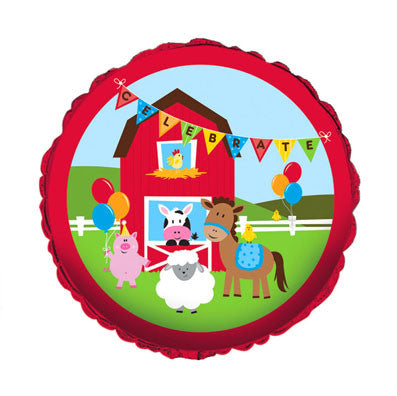 Farmhouse Party Foil Balloon