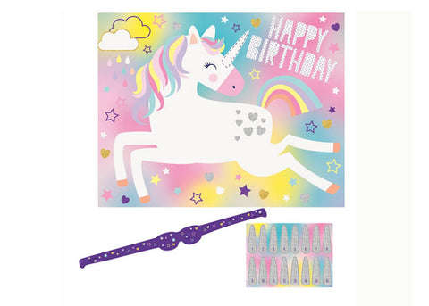 Pin the Horn on the Unicorn Game