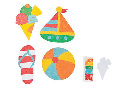 Summer Fun Sand Art Craft Kit (4 ct)