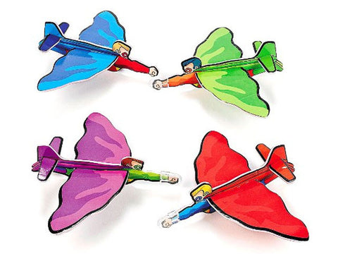 Superhero Shaped Gliders (4 ct)