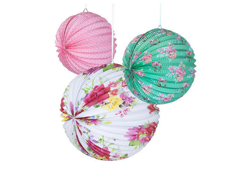 Truly Scrumptious Paper Accordion Lanterns