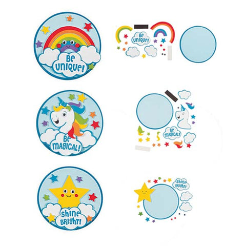 Unicorn Party Magnet Craft Kit (6 ct)