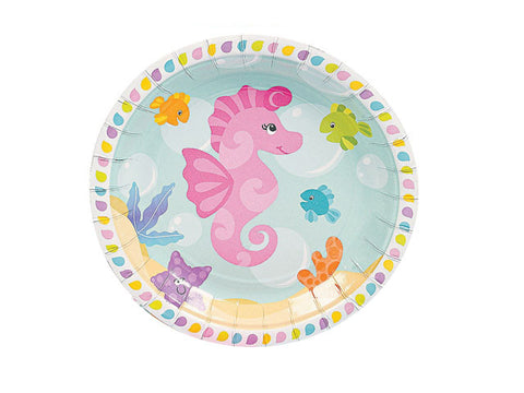 Under the Sea 7-inch paper plates (8 ct)