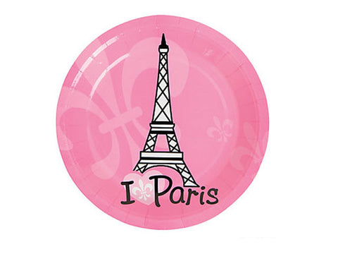 Perfectly Paris 7-inch paper plates (8 ct)