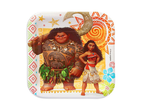 Moana 7-inch paper plates (8 ct)
