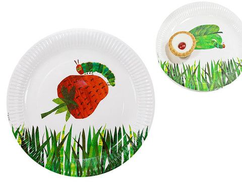 Eric Carle's The Very Hungry Caterpillar 9-inch paper plates (12 ct)