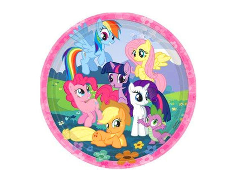 My Little Pony 9-inch paper plates (8 ct)