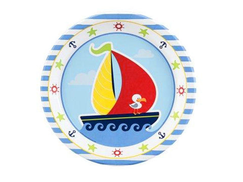 Nautical Fun 9-inch paper plates (8 ct)