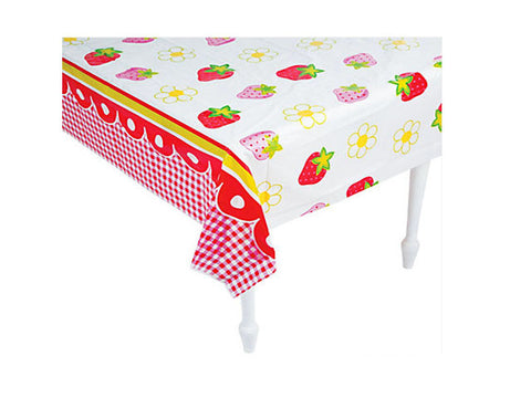 Strawberry Party Table Cover