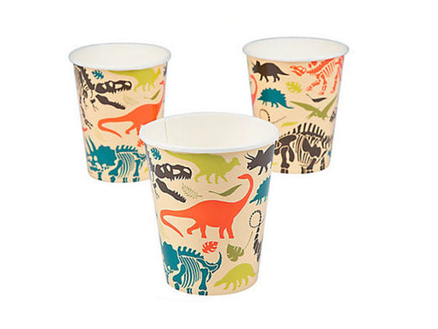 Dino Dig Paper Cups (8 ct)