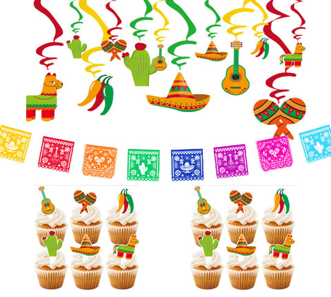 Fiesta Party Mini Decorating Kit