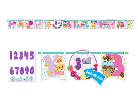 Num Noms Add-an-Age Birthday Banner