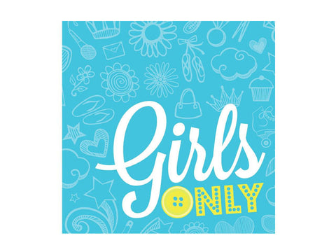 Girls Only Lunch Napkins