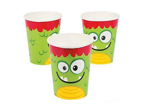 Mini Monsters Paper Cups (8 ct)