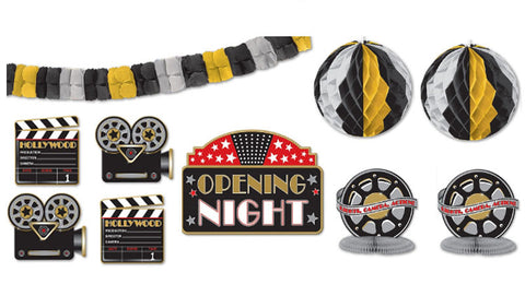 Hollywood Movie Night Decorating Kit