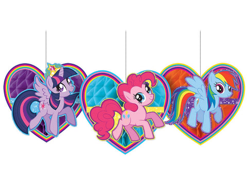 My Little Pony Hanging Honeycomb Decorations