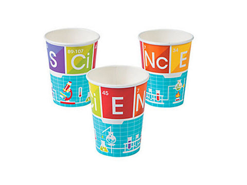 Science Party Paper Cups (8 ct)