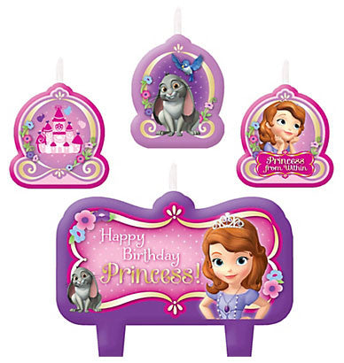 Sofia the First Birthday Candle