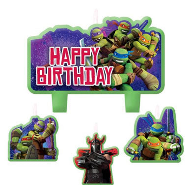 Teenage Mutant Ninja Turtles Birthday Candle