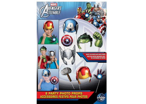 Avengers Photo Booth prop sticks