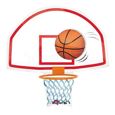 Basketball Hoop Foil Balloon