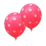 Polka Dot Latex Balloons - 12 inches - 2 ct (click for more colors)