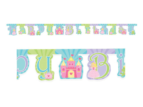 Fairytale Princess Birthday Jointed Banner