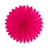 Medallion Tissue Paper Fan - 20 inches (click for more colors)