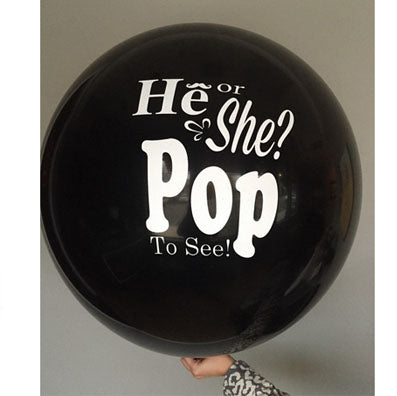 Giant Gender Reveal Latex Balloon (click for options)