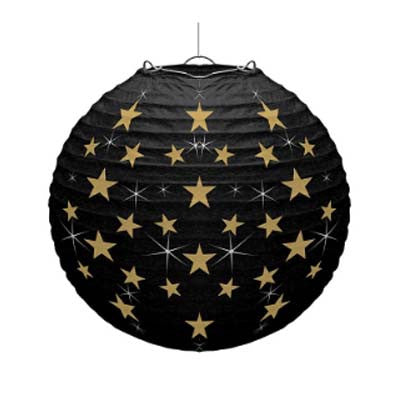 Printed Round Paper Lantern - 14 inches (click for more colors)