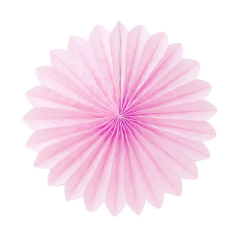 Medallion Tissue Paper Fan - 20 inches (click for more colors)