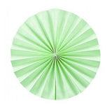 Solid Paper Fan - 10 inches (click for more colors)