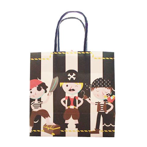 Pirates Ahoy Mini Paper Bags  (8 ct)
