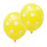 Polka Dot Latex Balloons - 12 inches - 2 ct (click for more colors)