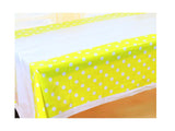 Polka Dot Table Cover (click for more colors)