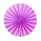 Solid Paper Fan - 12 inches (click for more colors)