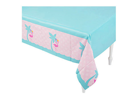 Tropical Flamingo Party Table Cover