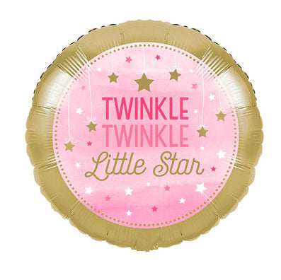 Twinkle, Twinkle Little Star Foil Balloon