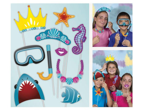 Under the Sea Party Photo Booth prop sticks
