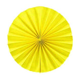 Solid Paper Fan - 12 inches (click for more colors)