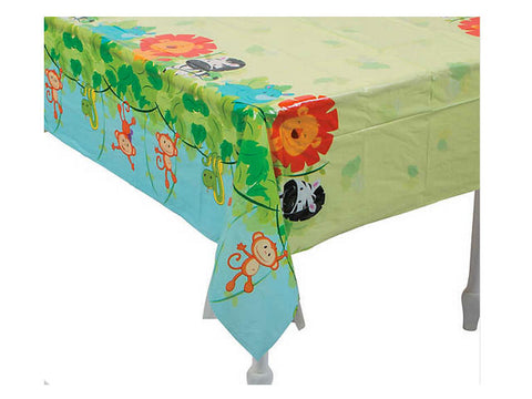 Zoo Birthday Table Cover